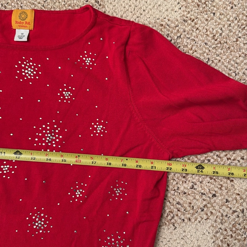 Ruby Rd embellished sweater - Picture 4 of 9
